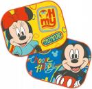 sonnenschirm Mickey & Minnie 36 x 45 cm gelb 2 Stück